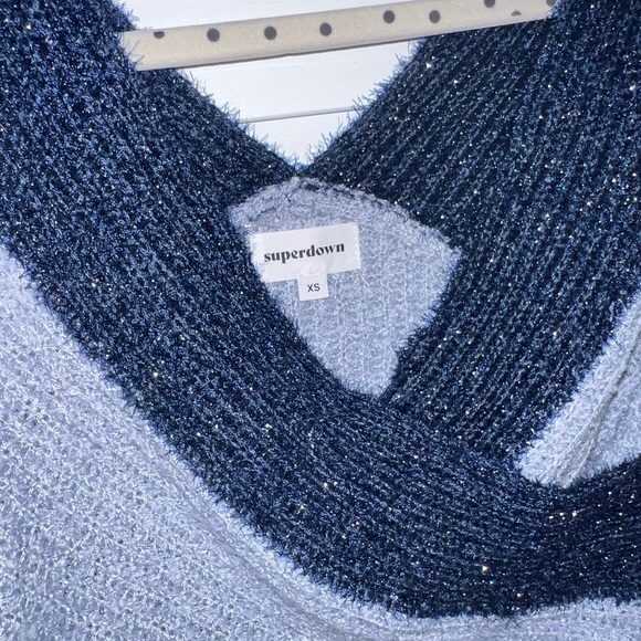 Superdown Wrap Around Sweater - Picture 2 of 3